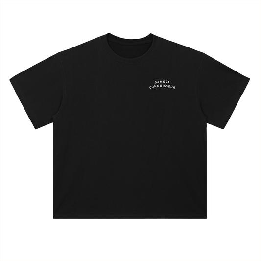Samosa Connoisseur Heavyweight Drop Shoulder Cotton T-Shirt