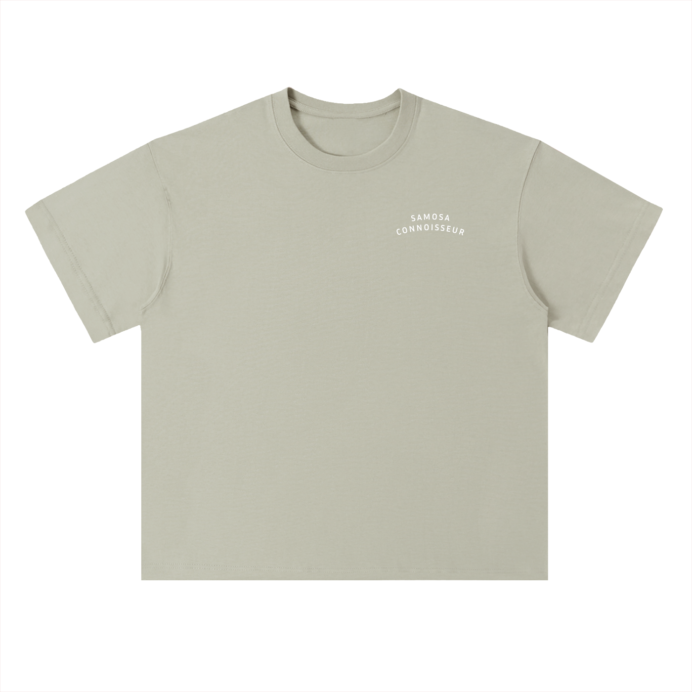 Samosa Connoisseur Heavyweight Drop Shoulder Cotton T-Shirt